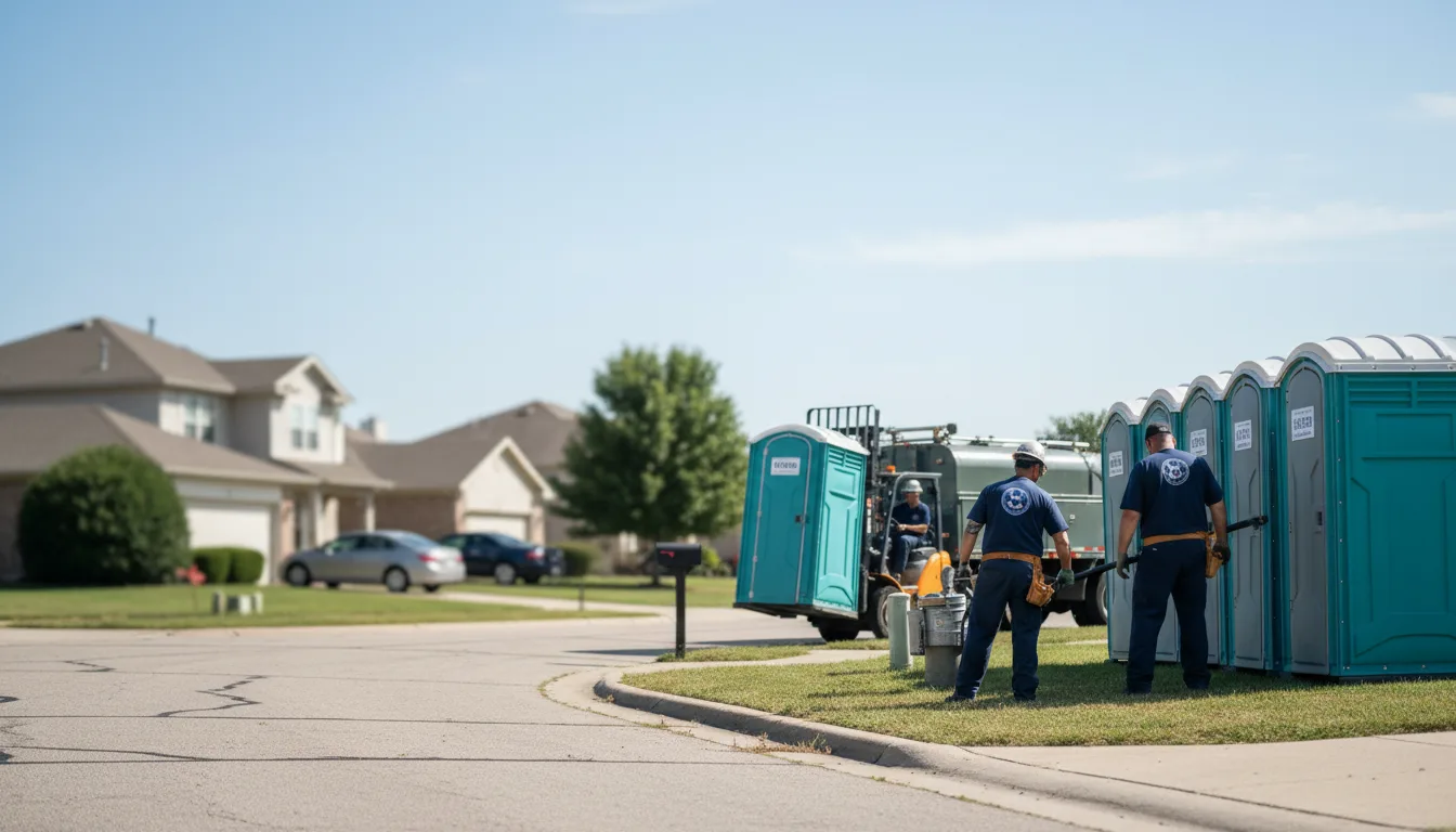 Porta Potty Rental in Goodfellow Afb, TX near me